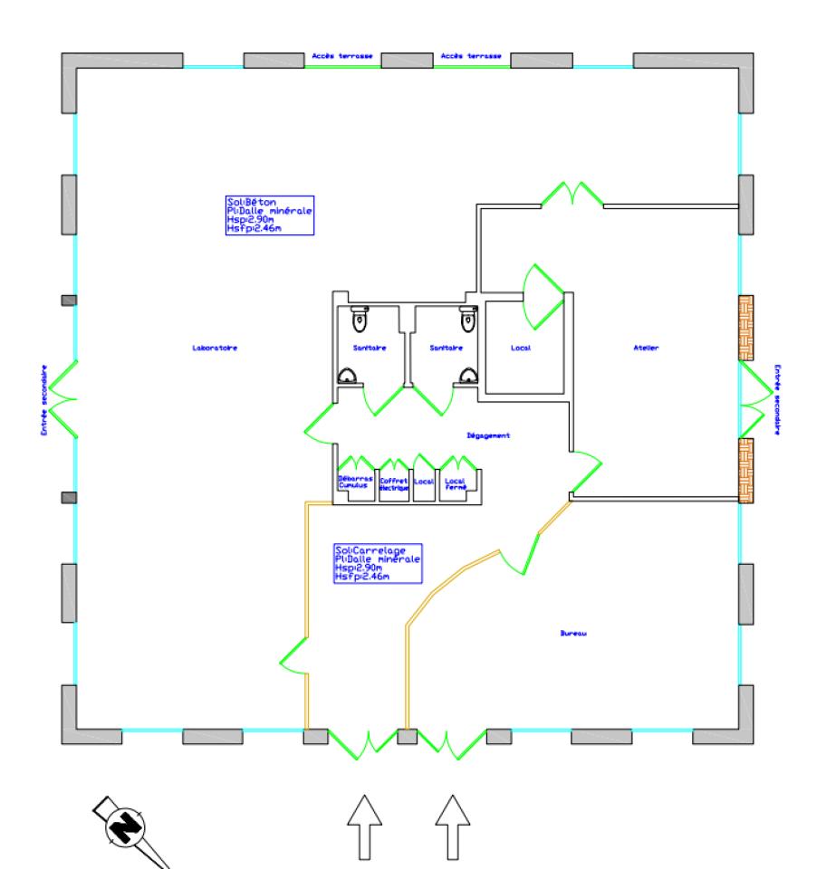 Bureau Villeneuve-d'Ascq 512m² Location bureau Villeneuve-d'Ascq Nord OLBUR2114131 0